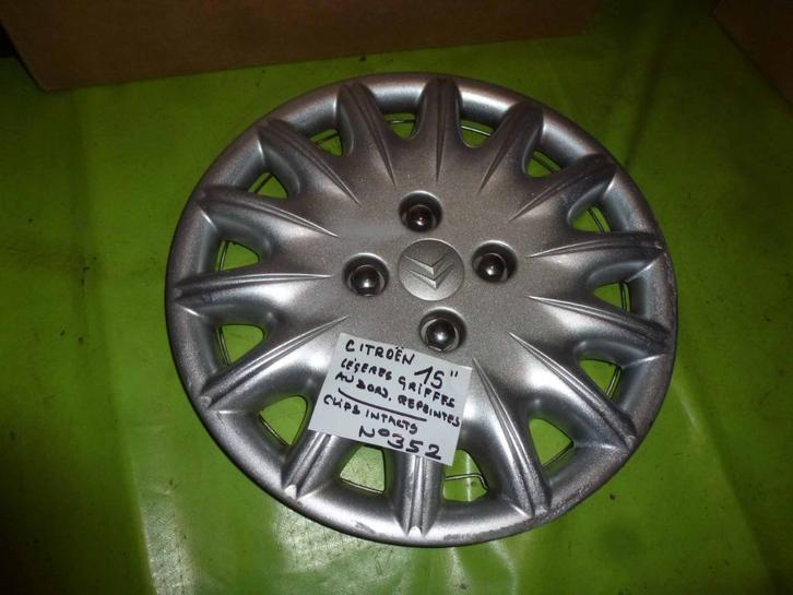 enjoliveur 15'' Citroën  (n°352) - 1pc, Autos : Pièces & Accessoires, Pneus & Jantes, Jante(s), 4 Saisons, 15 pouces, Autre, Utilisé