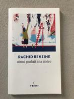 Livre "Ainsi parlait ma mère" Rachid Benzine, Ophalen, Nieuw, Rachid Benzine