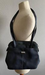 Donkerblauwe schoudertas Laurent David, Handtassen en Accessoires, Tassen | Schoudertassen, Verzenden, Zo goed als nieuw, Blauw