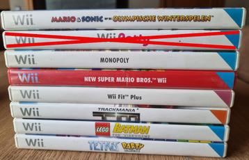 wii games beschikbaar voor biedingen