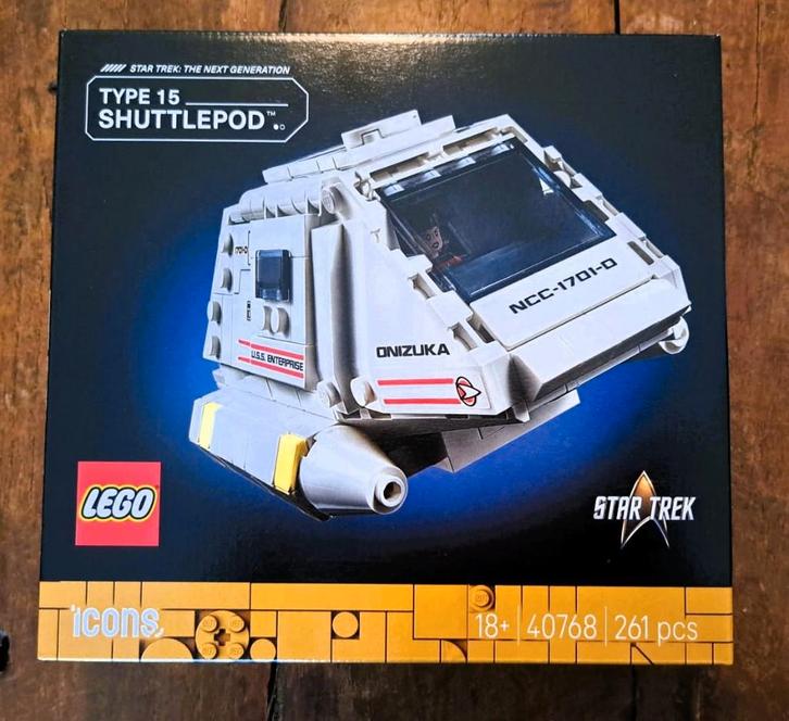 Lego Star Trek 40768  Type-15 Shuttlepod, Kinderen en Baby's, Speelgoed | Duplo en Lego, Nieuw, Lego, Complete set, Ophalen of Verzenden
