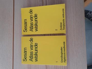 4 wiskunde boeken beschikbaar voor biedingen