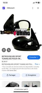 RETROVISEURS SPORT TUNING M3 POUR VW GOLF 3 +feu arrière, Autos : Pièces & Accessoires, Enlèvement