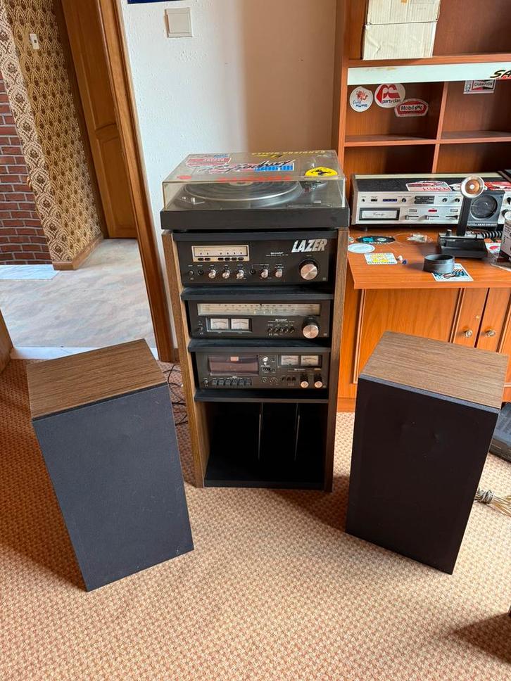 Sharp volledige set, Audio, Tv en Foto, Stereoketens, Zo goed als nieuw, Sharp, Ophalen