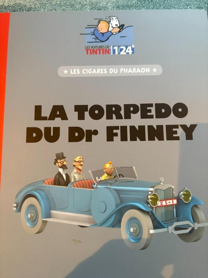Collectie Moulinssart auto TinTin 1/24, Hobby en Vrije tijd, Modelauto's | 1:24, Nieuw, Auto, Ophalen