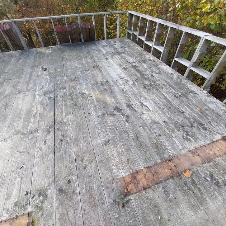 Vloerplanken DOUGLAS, Doe-het-zelf en Bouw, Hout en Planken, Gebruikt, Plank, Ophalen