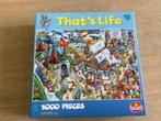 2 puzzels That’s Life 1000 stukken, Ophalen of Verzenden, 500 t/m 1500 stukjes, Gebruikt, Legpuzzel