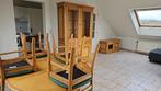 Salle à manger bois massif Hêtre, 4 tot 6 stoelen, Gebruikt, Ophalen