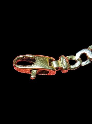 TWEEKLEURIGE ARMBAND IN 18 KARAAT GOUD  beschikbaar voor biedingen