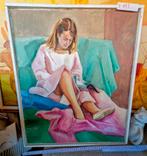Schilderij, Antiek en Kunst, Kunst | Schilderijen | Modern, Ophalen of Verzenden