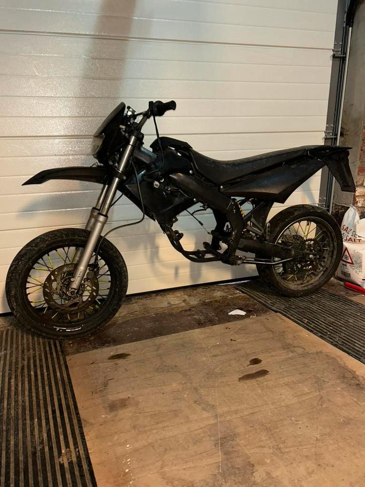 Parti cycle Derbi + cadre, Fietsen en Brommers, Brommers | Derbi, Gebruikt, Klasse B (45 km/u), Ophalen