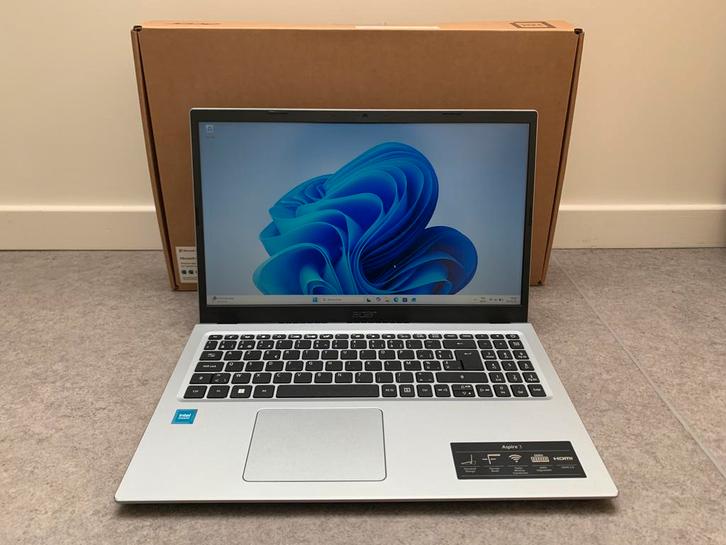 Acer Aspire 3 A315-35-C1K2 — 15,6″ — 8 GB RAM — 120 GB SSD, Computers en Software, Windows Laptops, Zo goed als nieuw, 15 inch