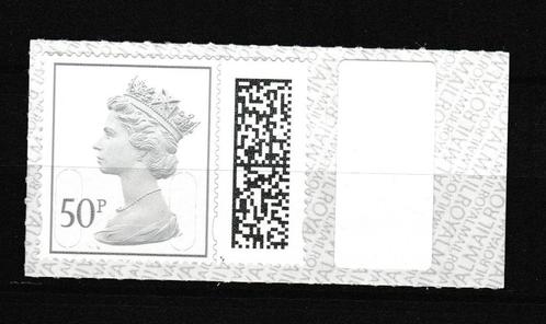 Groot-Brittannië 2022 Queen Elizabeth 50 Pence met kleurcode, Postzegels en Munten, Postzegels | Europa | UK, Postfris, Verzenden