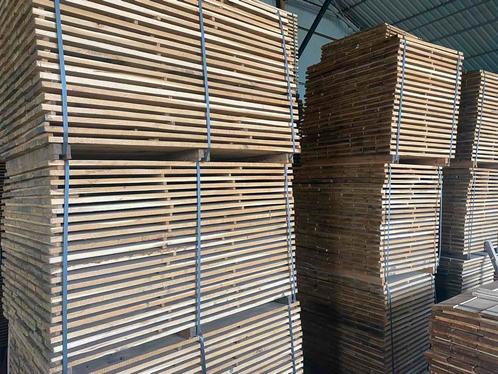 Massief eiken planken, Doe-het-zelf en Bouw, Hout en Planken, Zo goed als nieuw, Eiken, Ophalen