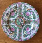 Vintage Chinees bord in porselein handgeschilderd, Ophalen
