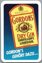 carte à jouer - LK8558 - Gordon's dry gin, Collections, Cartes à jouer, Jokers & Jeux des sept familles, Comme neuf, Carte(s) à jouer