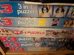 6 k3 puzzels, Kinderen en Baby's, Speelgoed | Kinderpuzzels, Ophalen of Verzenden, Zo goed als nieuw