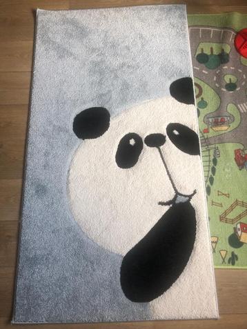 Kindertapijt panda blauw beschikbaar voor biedingen