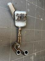 Uitlaat systeem origineel MT07 2020, Motoren, Ophalen, Gebruikt