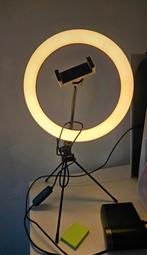 Selfie ring lamp, Audio, Tv en Foto, Fotografie | Fotostudio en Toebehoren, Ophalen, Zo goed als nieuw