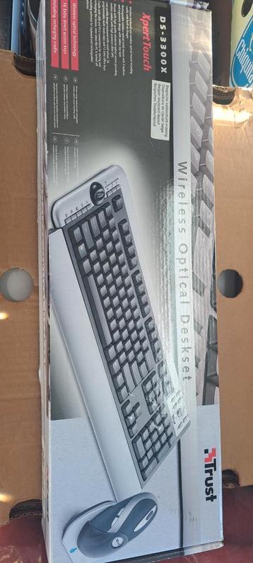 Trust Wireless Optical Deskset DS-3300X BE beschikbaar voor biedingen