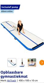 Airtrack, Sport en Fitness, Turnen, Ophalen, Zo goed als nieuw, Wit, Materiaal
