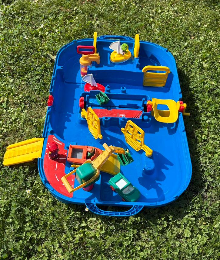 Aquaplay-watercircuit, Kinderen en Baby's, Speelgoed | Buiten | Speeltoestellen, Gebruikt, Ophalen of Verzenden