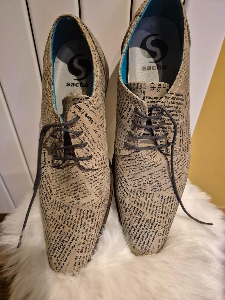 Sacha super trendy kwalitatieve herenschoenen, Kleding | Dames, Schoenen, Gedragen, Overige typen, Grijs, Ophalen of Verzenden