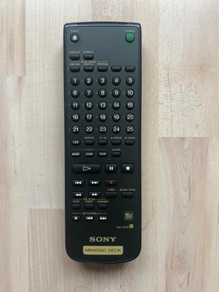 Sony Minidisc  Accesiors, TV, Hi-fi & Vidéo, Walkman, Discman & Lecteurs de MiniDisc, Enregistreur MiniDisc, Enlèvement