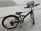 B-Twin 24 inch meisjesfiets, Vélos & Vélomoteurs, Vélos | Filles, Enlèvement, Utilisé, 24 pouces, Vitesses
