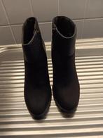NIEUW zwarte enkel laarsjes maat 38, Neuf, Enlèvement, Boots et Botinnes, Noir