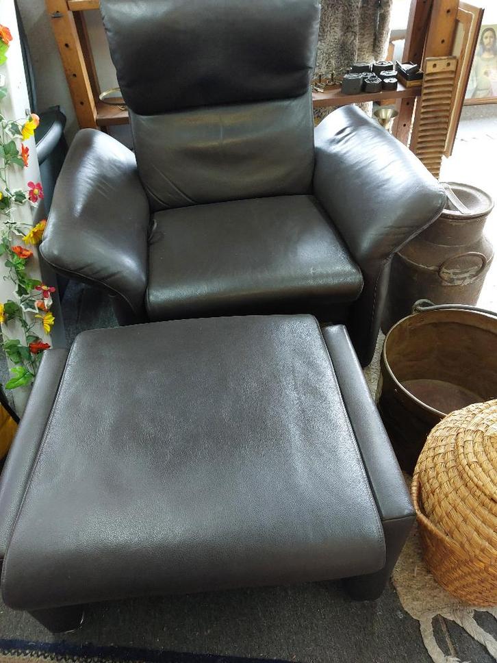 fauteuil relax, Maison & Meubles, Fauteuils, Cuir, Enlèvement