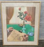 aquarelle signe marcel timmermans, Enlèvement ou Envoi