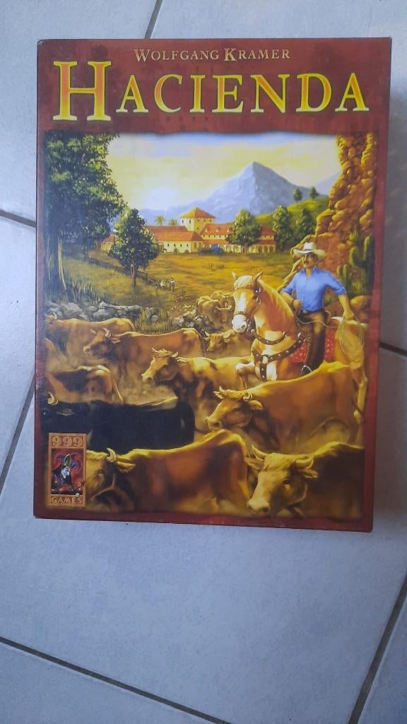 bordspel nieuw van 999 games Hacienda compleet, Vijf spelers of meer, Ophalen of Verzenden, Nieuw, 999 Games
