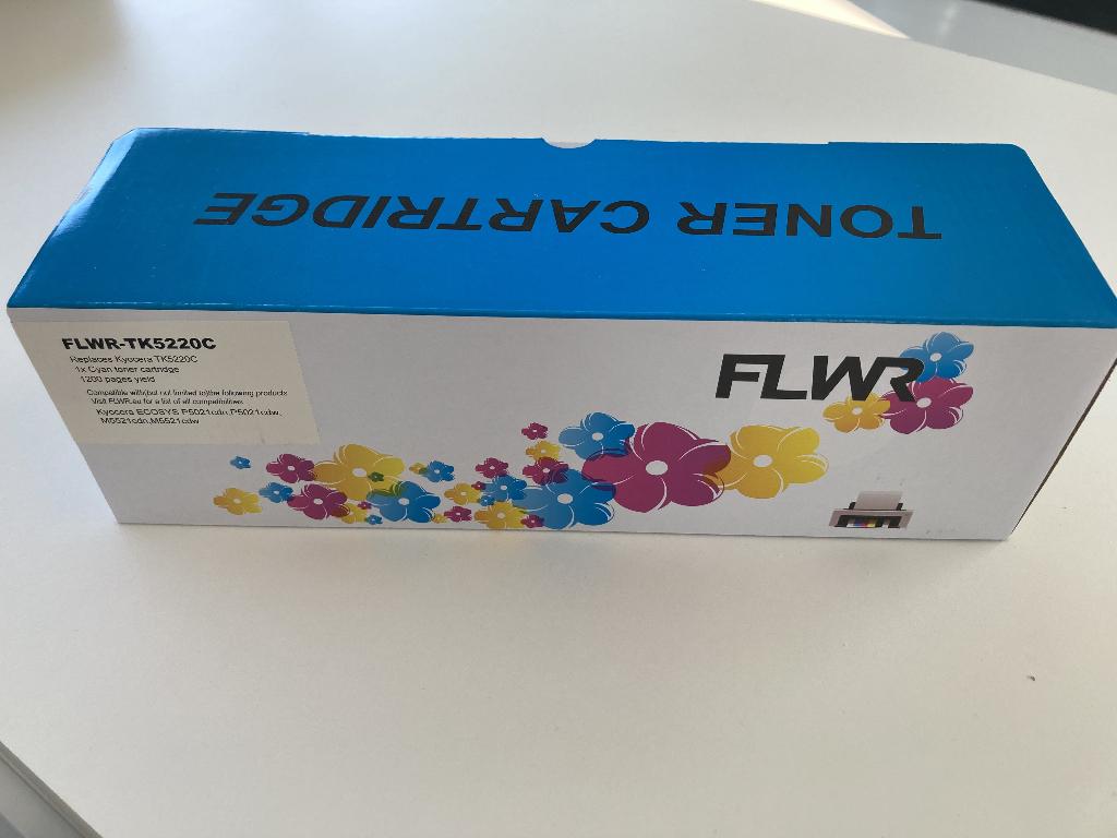 cyaan cartridge toner laserprinter Kyocera TK5220C, Ophalen, Nieuw, Cartridge, KYOCERA