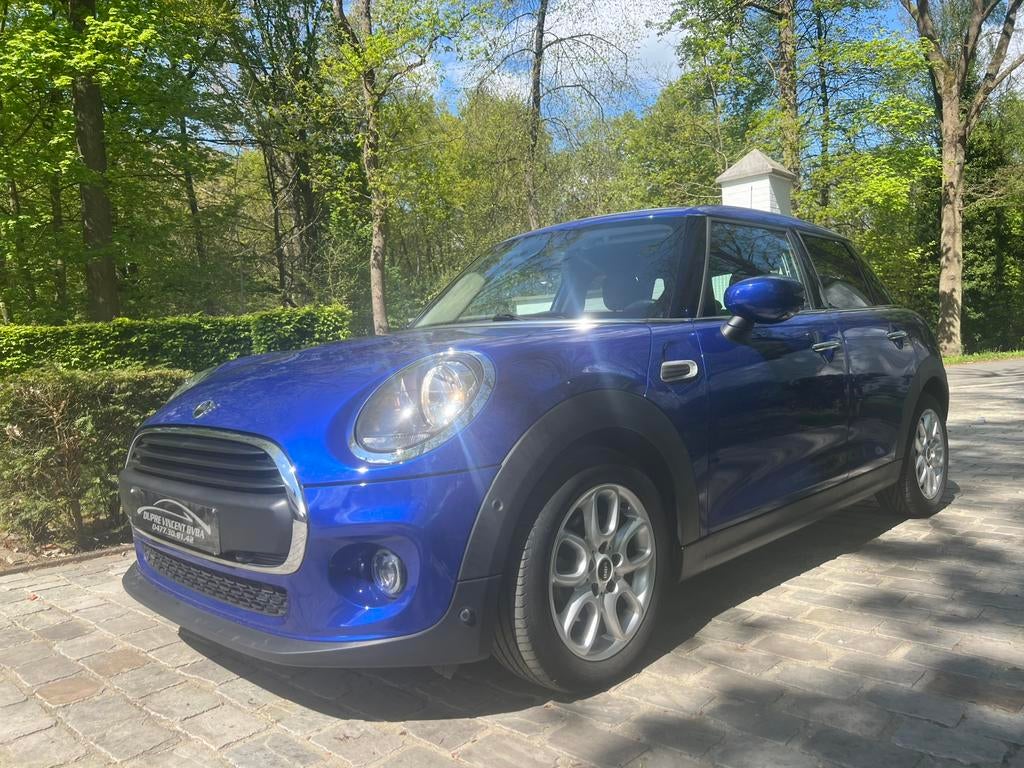 MINI One 1.5 *2020*5DEURS*, 75 kW, Euro 6, Blauw, Leder en Stof