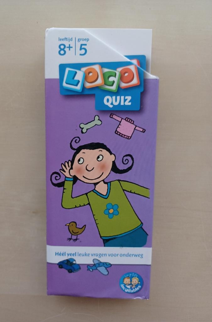Loco Quiz - Leuke vragen voor onderweg, Kinderen en Baby's, Speelgoed | Educatief en Creatief, Taal en Lezen, Rekenen, Ophalen of Verzenden