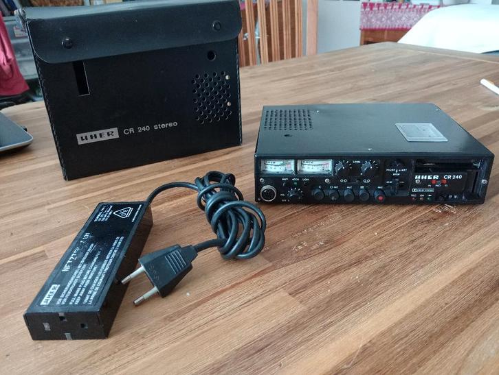 Lecteur de cassettes UHER CR 240, TV, Hi-fi & Vidéo, Decks cassettes, Enlèvement