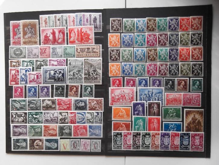 613-724 Jaar - Année 1943-1944-1945 MNH, Timbres & Monnaies, Timbres | Europe | Belgique, Non oblitéré, Gomme originale, Enlèvement ou Envoi