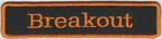 Harley Davidson Breakout stoffen opstrijk patch embleem #1, Envoi, Neuf