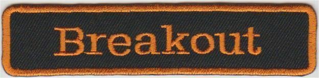 Harley Davidson Breakout stoffen opstrijk patch embleem #1, Motoren, Accessoires | Overige, Nieuw, Verzenden