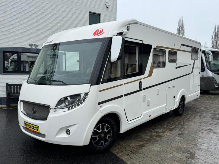 Fiat Ducato Euramobil Integra Line 720 EB, Caravans en Kamperen, Mobilhomes, Bedrijf, tot en met 4, Integraal, Eura Mobil, Fiat