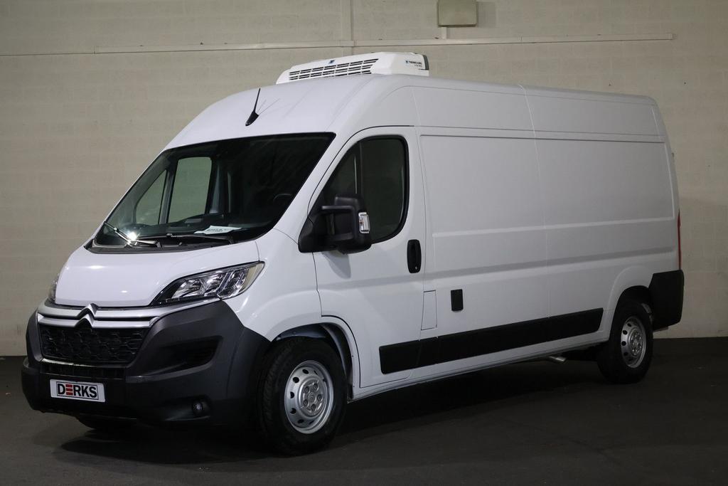 Citroën Jumper 2.2 BlueHDi 140pk L3 H2 Koelwagen Vrieswagen, Parkeersensor, Citroën, Wit, Te koop