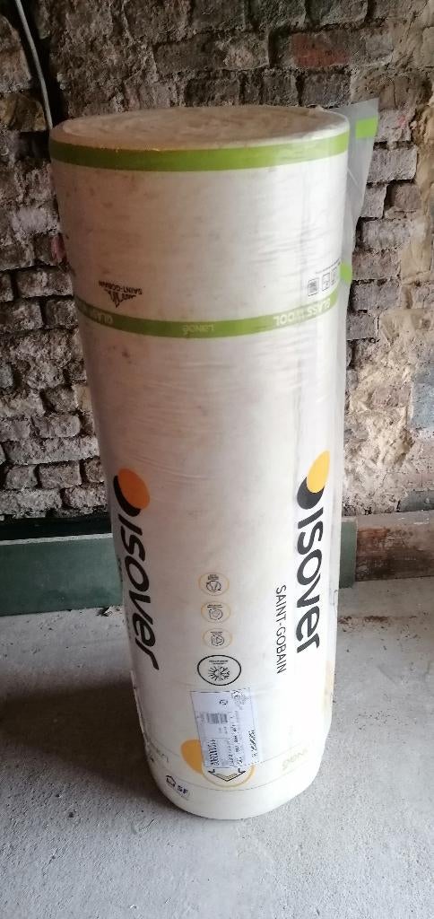 A vendre laine de verre, Bricolage & Construction, Isolation & Étanchéité, Neuf, Enlèvement, Laine de verre, Isolation de toiture