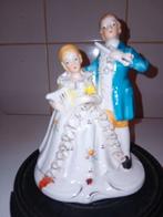 geglazuurd koppeltje muzikanten, Ophalen of Verzenden