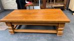 Table basse salon chêne massif, 100 à 150 cm, Moins de 50 cm, Ancien a relooker, Enlèvement