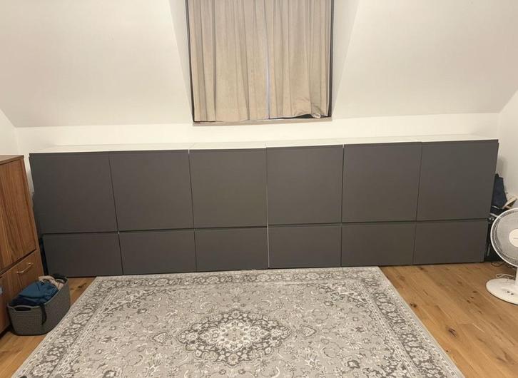 Modulair meubilair — 6 stuks — Zeer goede staat — 350€, Huis en Inrichting, Kasten | Ladekasten, Zo goed als nieuw, 200 cm of meer