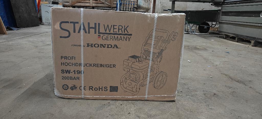 Hogedruk reiniger op benzine, Ophalen, Nieuw, Benzine, Honda