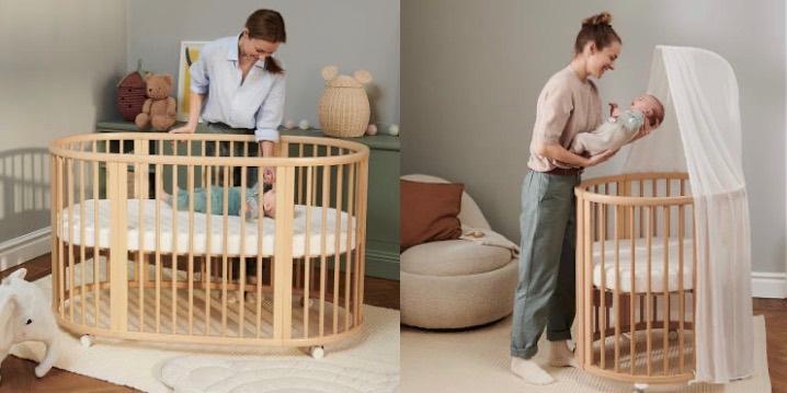 Lit pour bébé et tout-petit Stokke, Enfants & Bébés, Berceaux & Lits, Comme neuf, Lit, Enlèvement