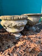 Oude bloempot tuinvaas in beton, Tuin en Terras, Ophalen, Zo goed als nieuw, Beton
